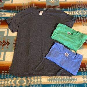 NWOT Men’s Gildan Soft Style T-Shirt Bundle